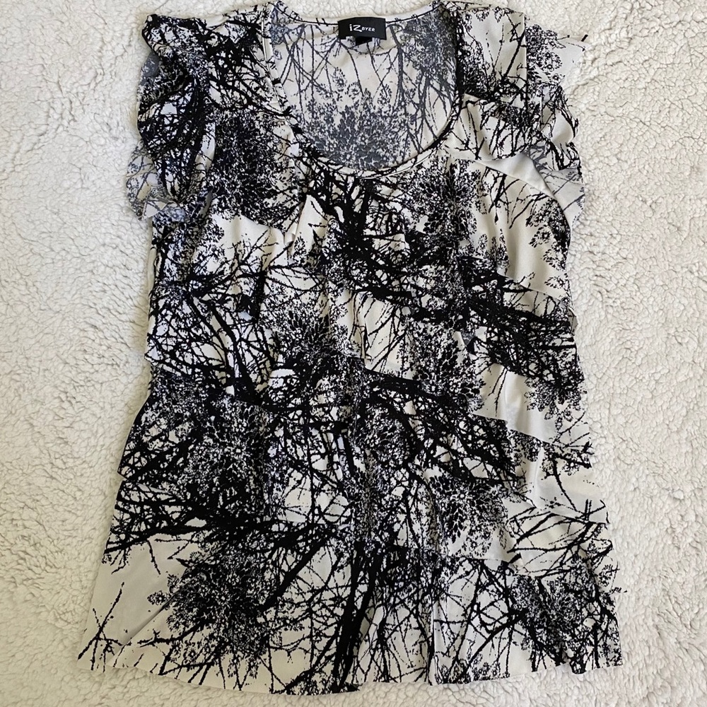 IZ Byer Pattered Blouse